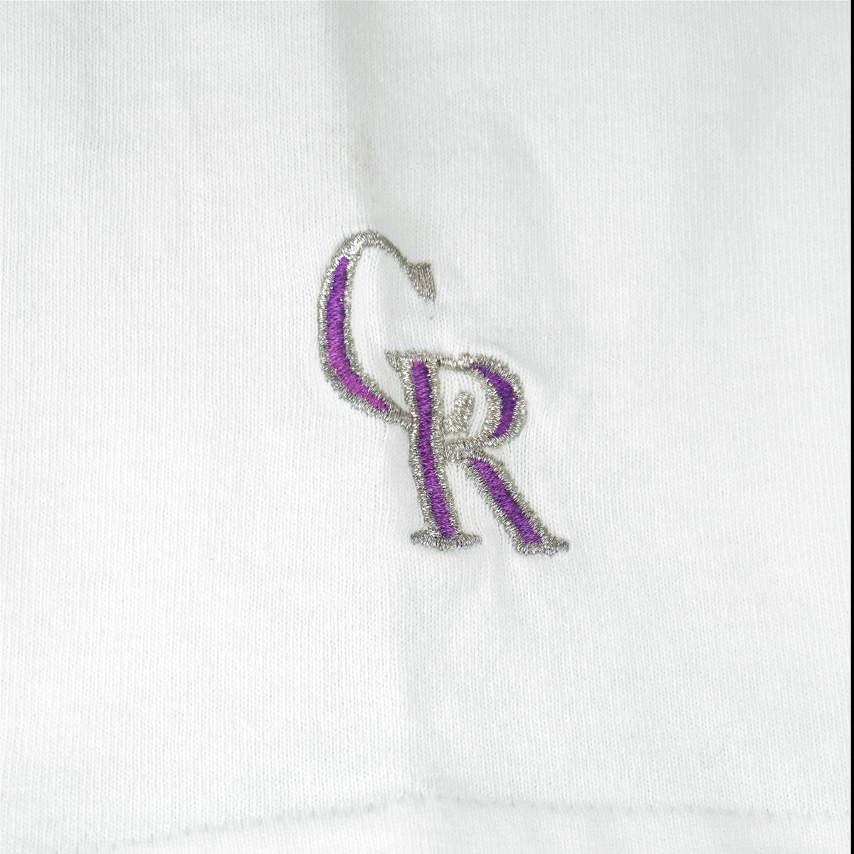 MLB (The Game) - Colorado Rockies Spell-Out T-Shirt 1990s Large Vintage Retro Baseball