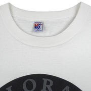 MLB (The Game) - Colorado Rockies Spell-Out T-Shirt 1990s Large Vintage Retro Baseball