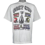 CFL - Calgary Stampeders VS Winnipeg Blue Bombers Grey Cup Champions T-Shirt 1992 X-Large Vintage Retro Football