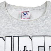 NFL (Delta) - Grey Super Bowl XXVIII, Georgia Dome, Atlanta Sweatshirt 1994 X-Large Vintage Retro Football