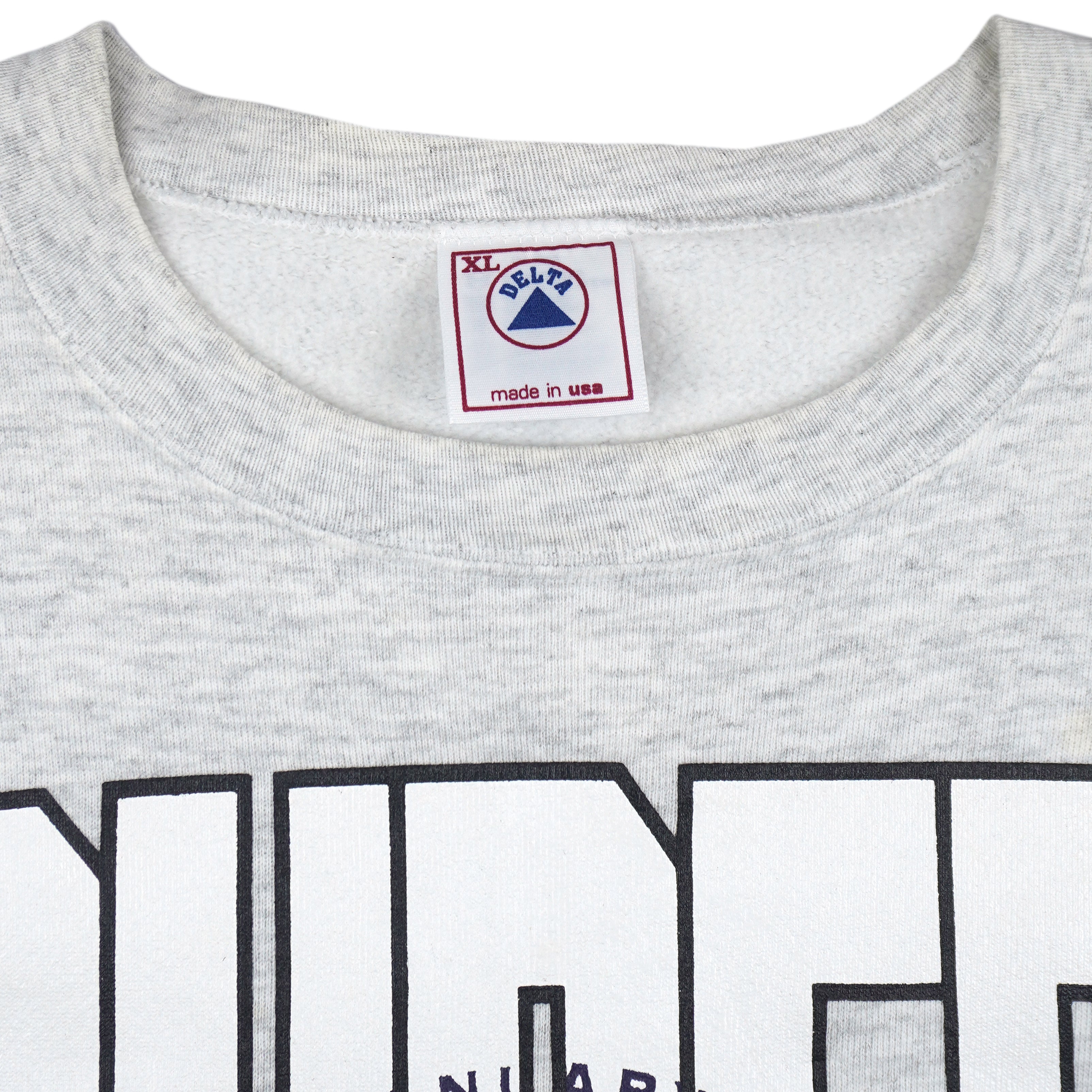 NFL (Delta) - Grey Super Bowl XXVIII, Georgia Dome, Atlanta Sweatshirt 1994 X-Large Vintage Retro Football