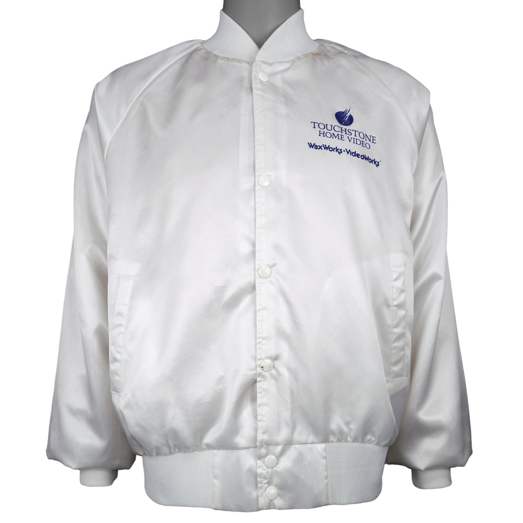 Vintage (Chalk Line) - Touchstone Home Video Button-Up Satin Jacket 1990s Large Vintage Retro