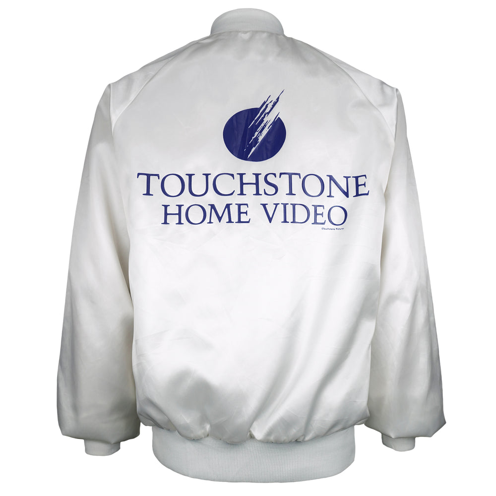 Vintage (Chalk Line) - Touchstone Home Video Button-Up Satin Jacket 1990s Large Vintage Retro