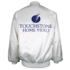 Vintage (Chalk Line) - Touchstone Home Video Button-Up Satin Jacket 1990s Large Vintage Retro