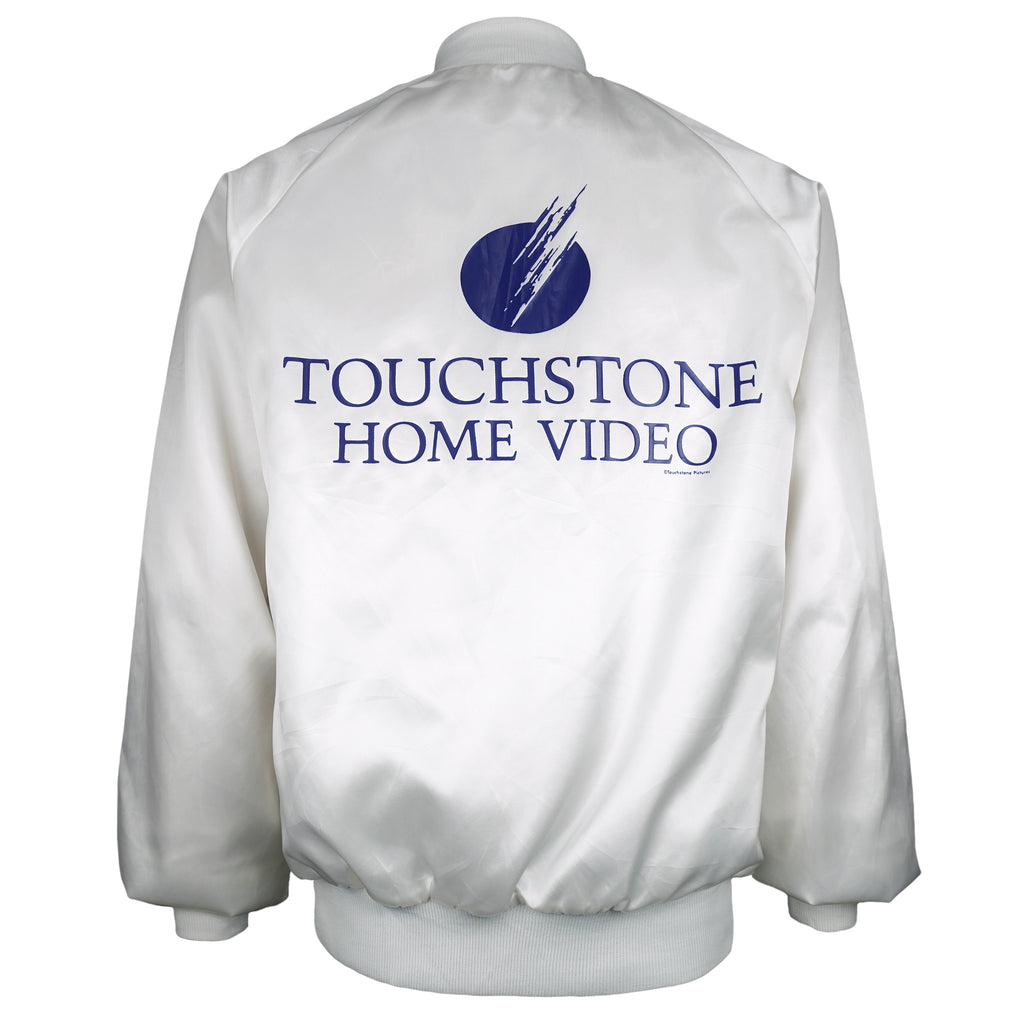 Vintage (Chalk Line) - Touchstone Home Video Button-Up Satin Jacket 1990s Large Vintage Retro