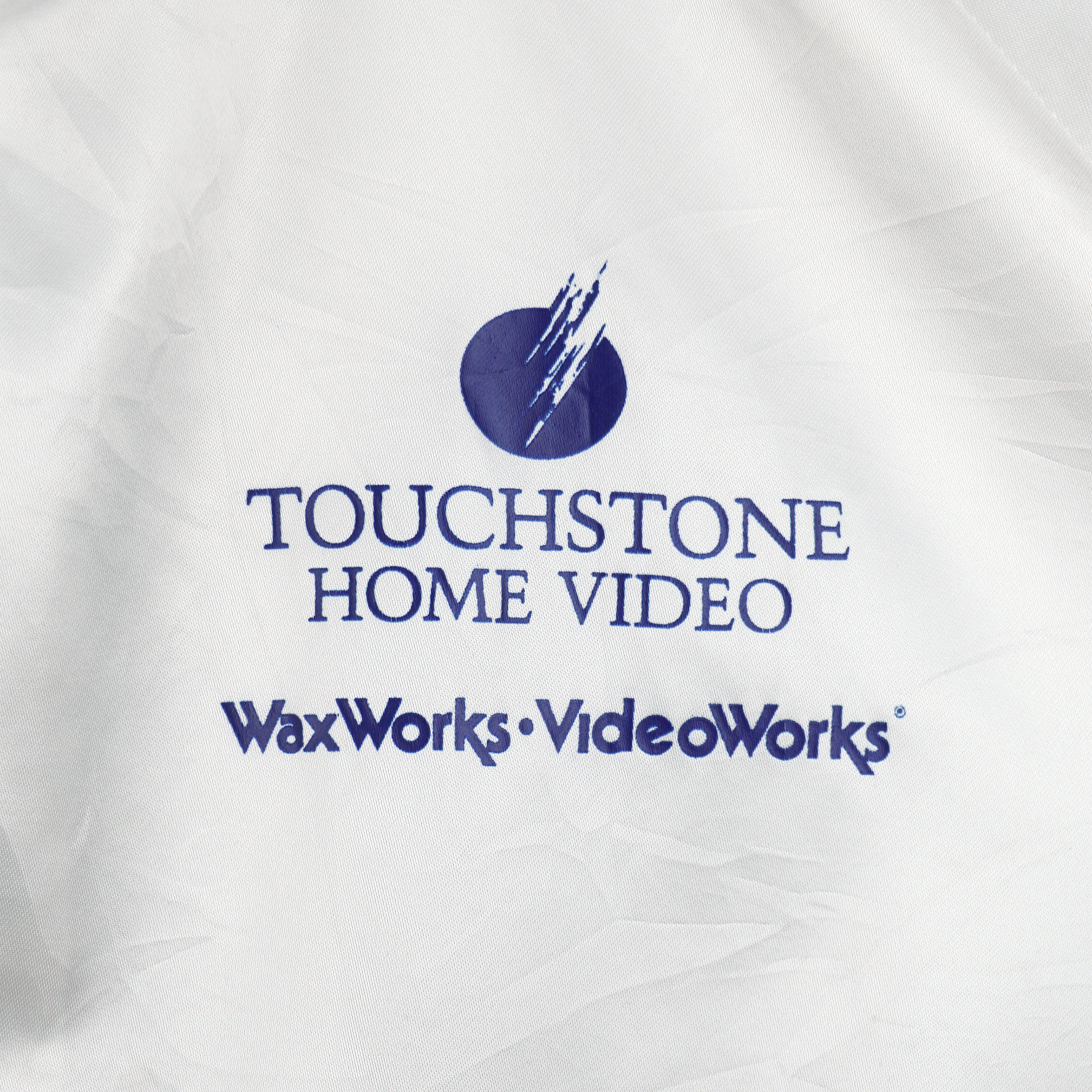 Vintage (Chalk Line) - Touchstone Home Video Button-Up Satin Jacket 1990s Large Vintage Retro
