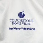 Vintage (Chalk Line) - Touchstone Home Video Button-Up Satin Jacket 1990s Large Vintage Retro