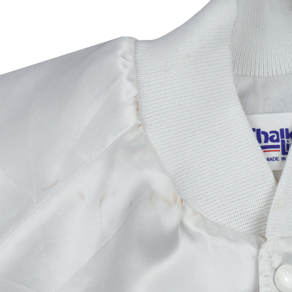 Vintage (Chalk Line) - Touchstone Home Video Button-Up Satin Jacket 1990s Large Vintage Retro