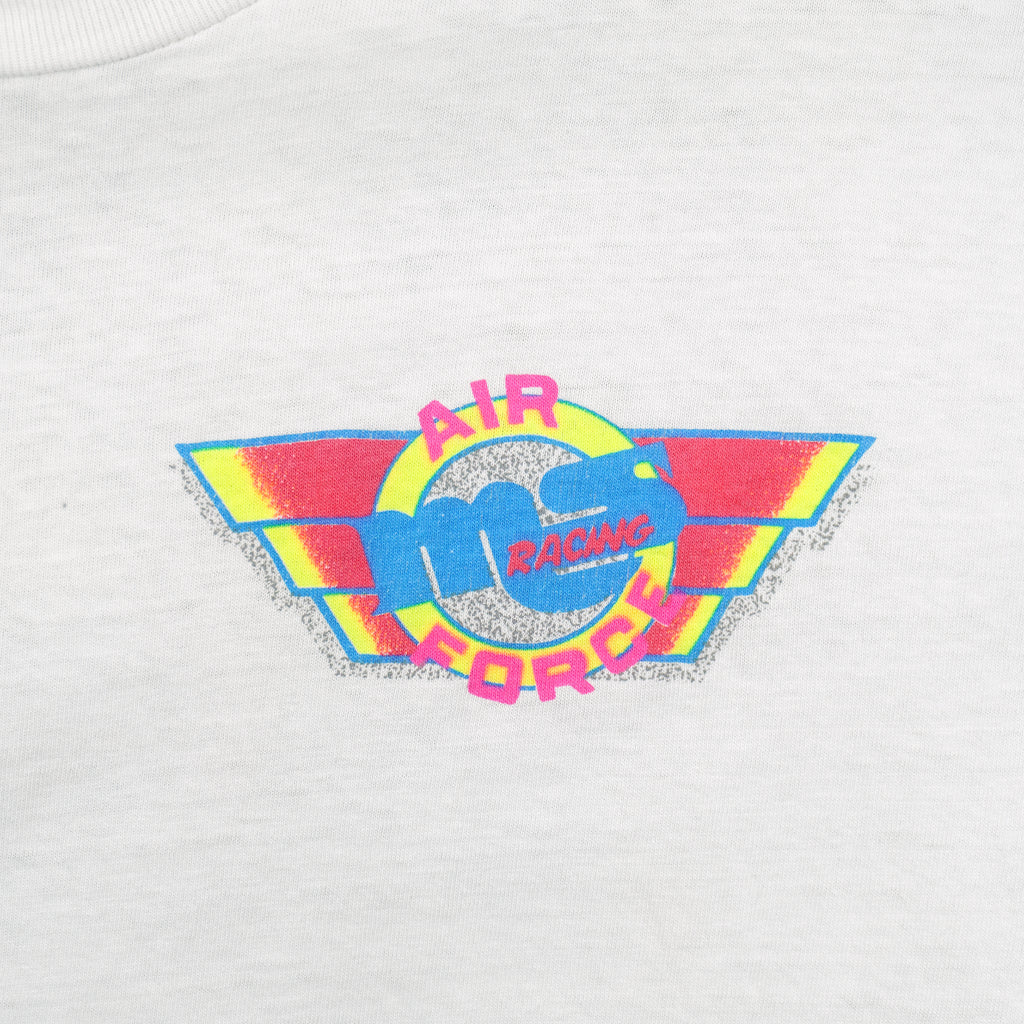 Vintage (Oneta)- Air Force Motocross Flight Cleared for Landing T-Shirt 1990s X-Large Vintage Retro