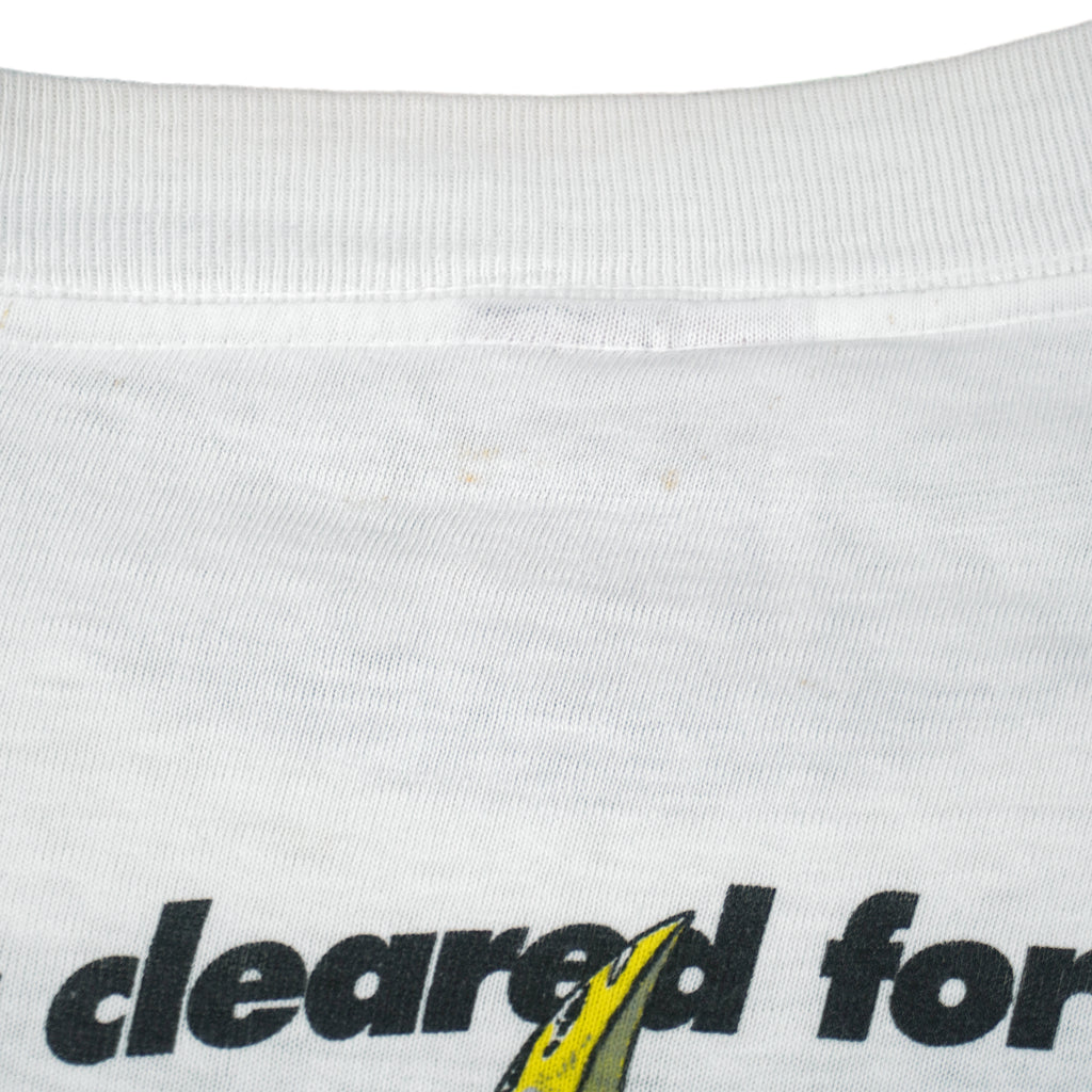 Vintage (Oneta)- Air Force Motocross Flight Cleared for Landing T-Shirt 1990s X-Large Vintage Retro