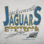 NFL (Salem) - Jacksonville Jaguars Big Spell-Out T-Shirt 1993 Large Vintage Retro Football