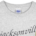 NFL (Salem) - Jacksonville Jaguars Big Spell-Out T-Shirt 1993 Large Vintage Retro Football