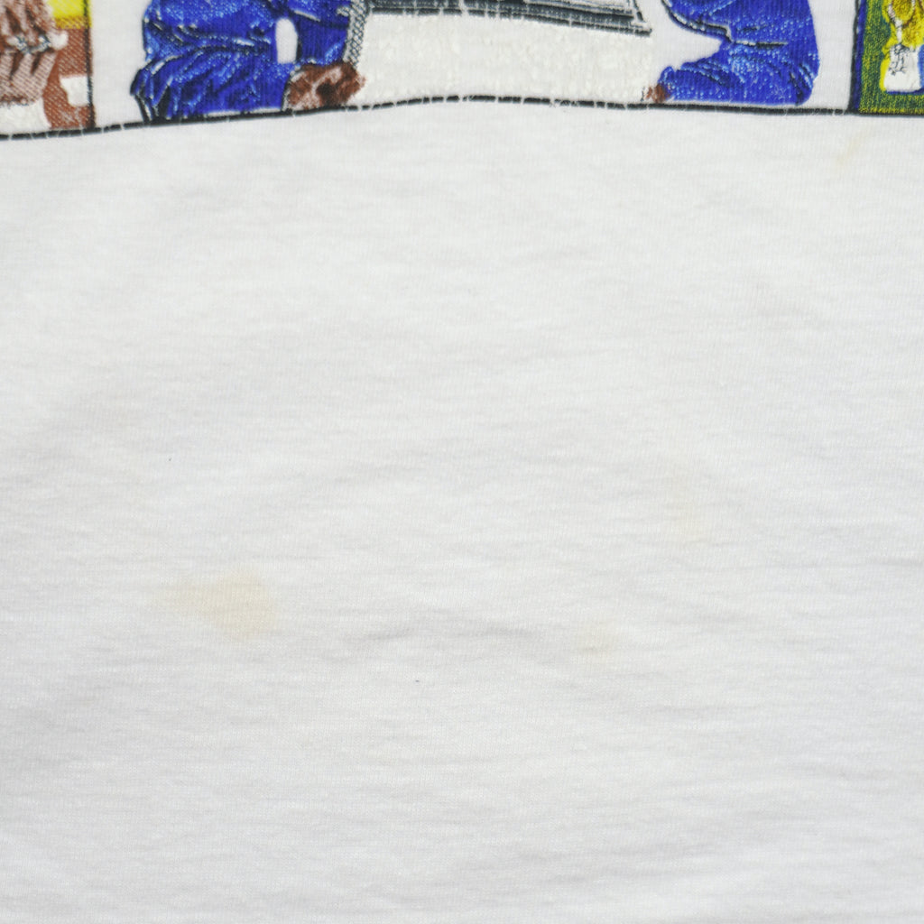 Vintage - The Hardest Job In America Is Being A Black Man T-Shirt 1990 Large Vintage Retro