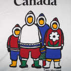 Vintage (Marc Tetro) - Inuit Canada T-Shirt 1980s Large Vintage Retro