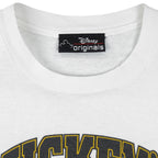 Disney - Mickey Mouse Gym Single Stitch T-Shirt 1990s Large Vintage Retro