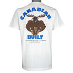 Vintage - Canadian Built Moose Single Stitch T-Shirt 1980s Large