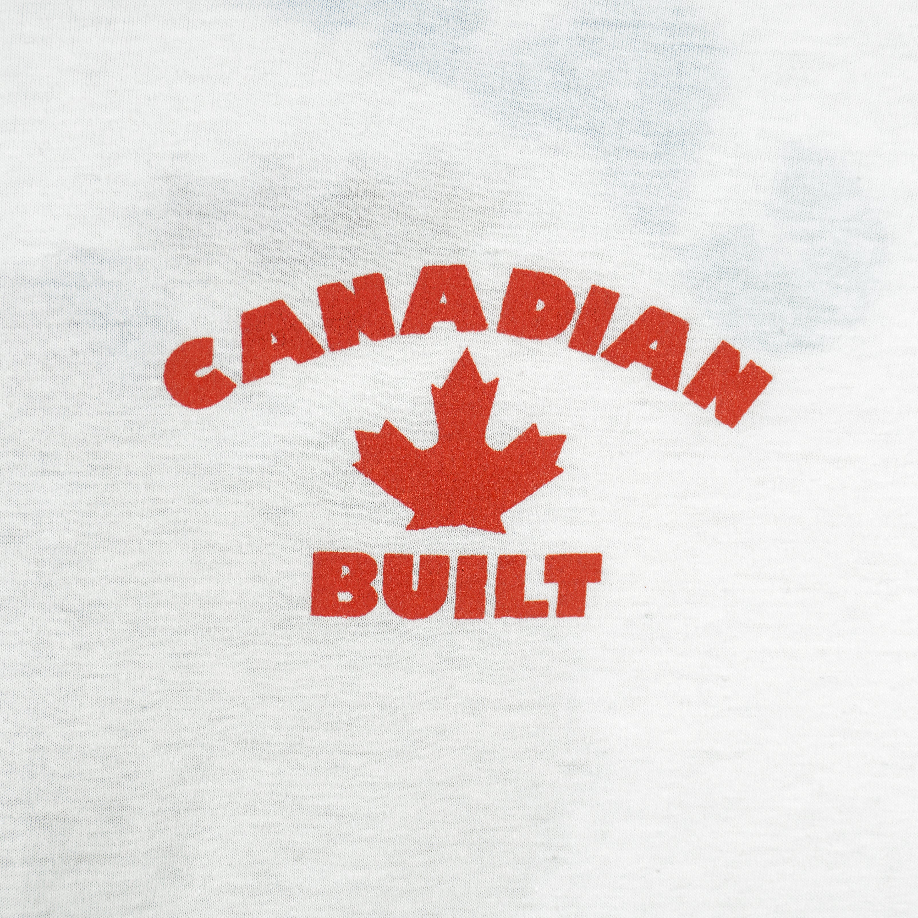 Wrangler - Canadian Built Single Stitch T-Shirt 1990s Large Vintage Retro