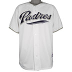 MLB (Majestic) - San Diego Padres Baseball Jersey T-Shirt 1990s Large Vintage Retro Baseball