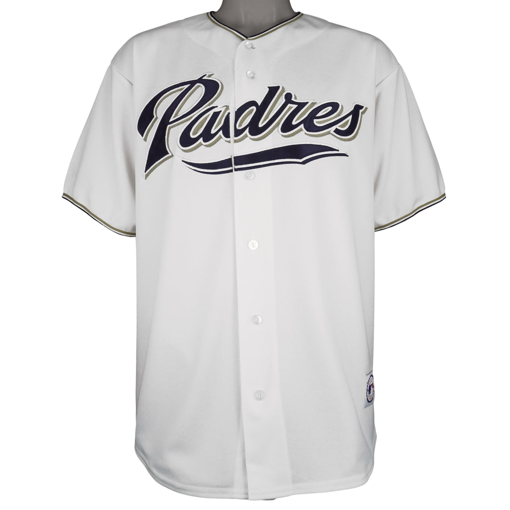 MLB (Majestic) - San Diego Padres Baseball Jersey T-Shirt 1990s Large Vintage Retro Baseball