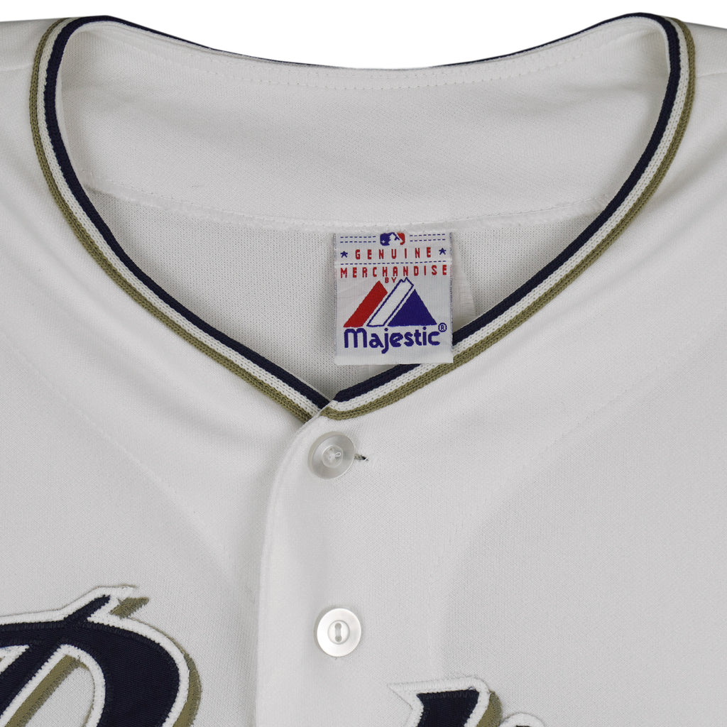 MLB (Majestic) - San Diego Padres Baseball Jersey T-Shirt 1990s Large Vintage Retro Baseball