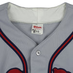 MLB (Wilson) - California Angels Efren Navarro #19 Baseball Jersey 1990s X-Large Vintage Retro Baseball