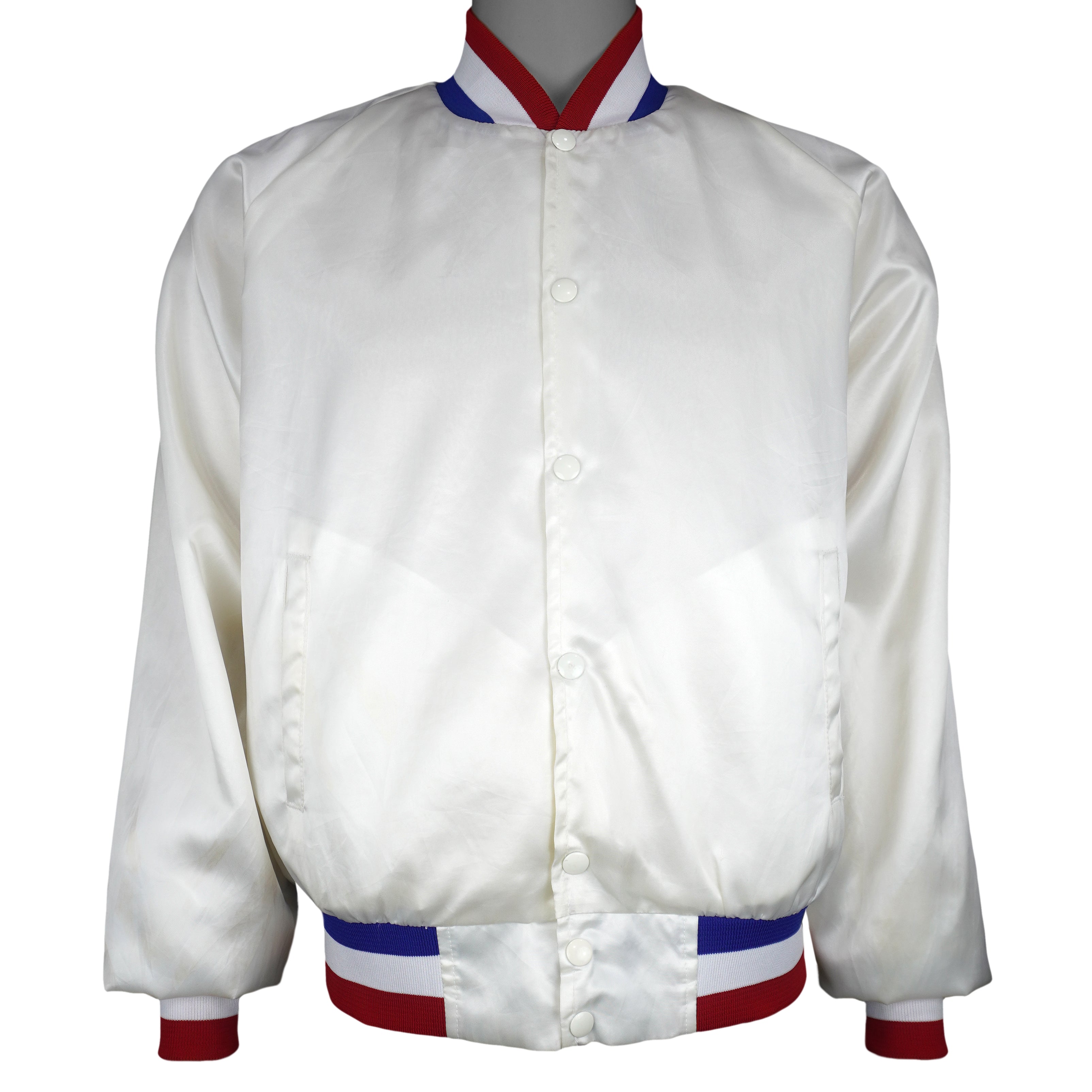 NASCAR (Horizon) - White Chevrolet The Heartbeat of America Jacket 1990s Large Vintage Retro