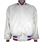NASCAR (Horizon) - White Chevrolet The Heartbeat of America Jacket 1990s Large Vintage Retro