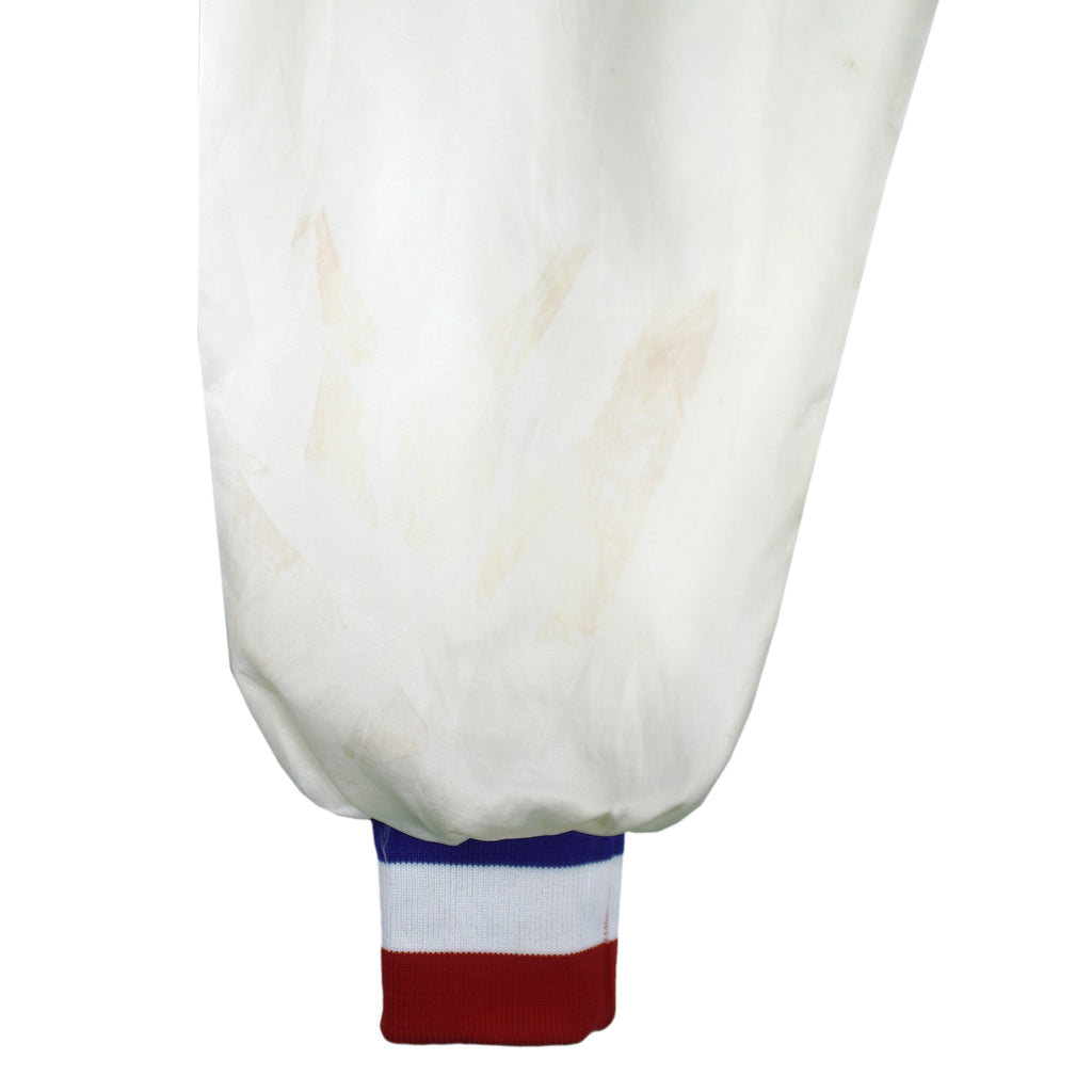 NASCAR (Horizon) - White Chevrolet The Heartbeat of America Jacket 1990s Large Vintage Retro