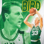 NBA (Chalk Line) - Boston Celtics Larry Bird #33 Fanimation Jacket 1990s Medium Vintage Retro Basketball