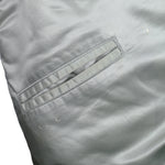 MLB (Felco) - Grey New York Yankees Satin Jacket 1990s Large Vintage Retro Baseball