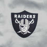NFL (Swingster) - Los Angeles Raiders Satin Jacket 1980s Medium Vintage Retro Football