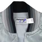 NFL (Swingster) - Los Angeles Raiders Satin Jacket 1980s Medium Vintage Retro Football