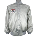 NASCAR (Auburn) - Classic Corvette Of Orlando Satin Jacket 1990s Large Vintage Retro