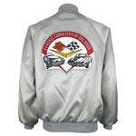 Vintage (Auburn) - Classic Corvette Of Orlando Satin Jacket 1990s Large