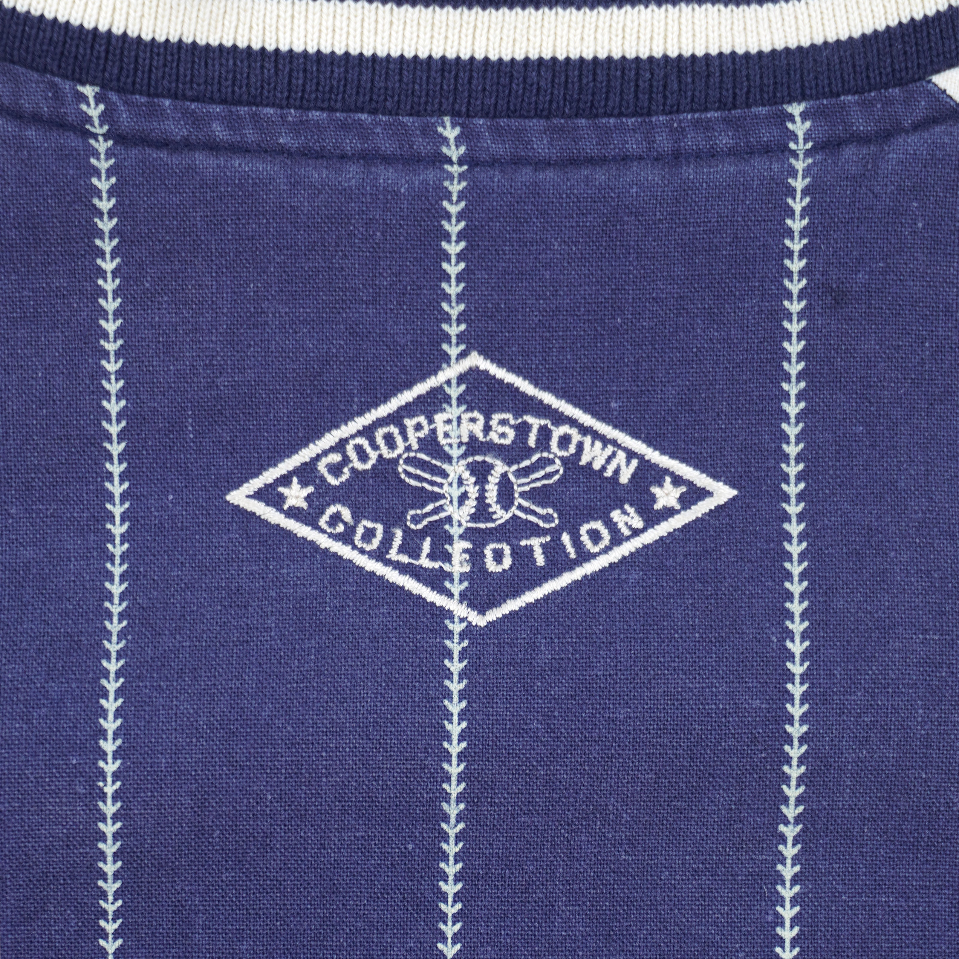 MLB (Mirage) - New York Yankees Pinstripe Reversible Jacket 1990s Medium Vintage Retro Baseball