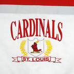 MLB (Logo 7) - St. Louis Cardinals Embroidered Sweatshirt 1990s Medium Vintage Retro Baseball