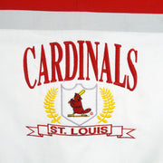 MLB (Logo 7) - St. Louis Cardinals Embroidered Sweatshirt 1990s Medium Vintage Retro Baseball