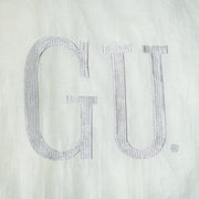 Vintage NCAA - Georgetown Hoyas Zip & Button-Up Puffer Jacket 1990s X-Large in white and blue