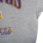 NFL (Lee) - Grey Minnesota Vikings Crew Neck Sweatshirt 1998 X-Large Vintage Retro Football