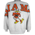 NCAA (TNT) - Miami Hurricanes Crew Neck Sweatshirt 1990s X-Large Vintage Retro