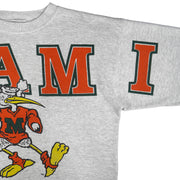 NCAA (TNT) - Miami Hurricanes Crew Neck Sweatshirt 1990s X-Large Vintage Retro