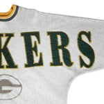 NFL (Serious Impact) - Green Bay Packers Embroidered Crew Neck Sweatshirt 1990s XX-Large Vintage Retro Football
