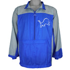 NFL (Apex one) - Penn State Nittany Lions 1/4 Zip Pullover Windbreaker 1990s Large Vintage Retro Football