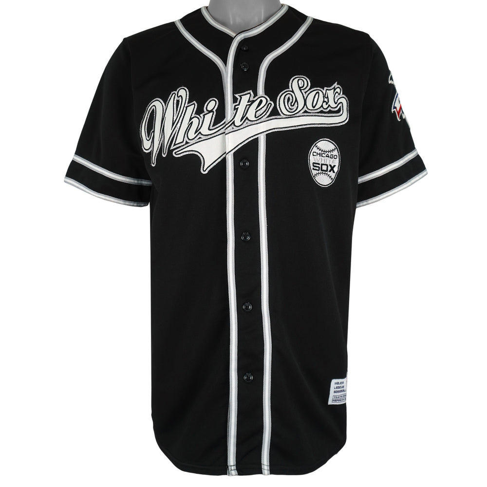 MLB - Chicago White Sox Button-Up Baseball Jersey 1990s Medium Vintage Retro Baseball