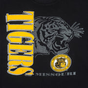 NCAA (Savvy) - Missouri Tigers Big Spell-Out T-Shirt 1990s X-Large Vintage Retro
