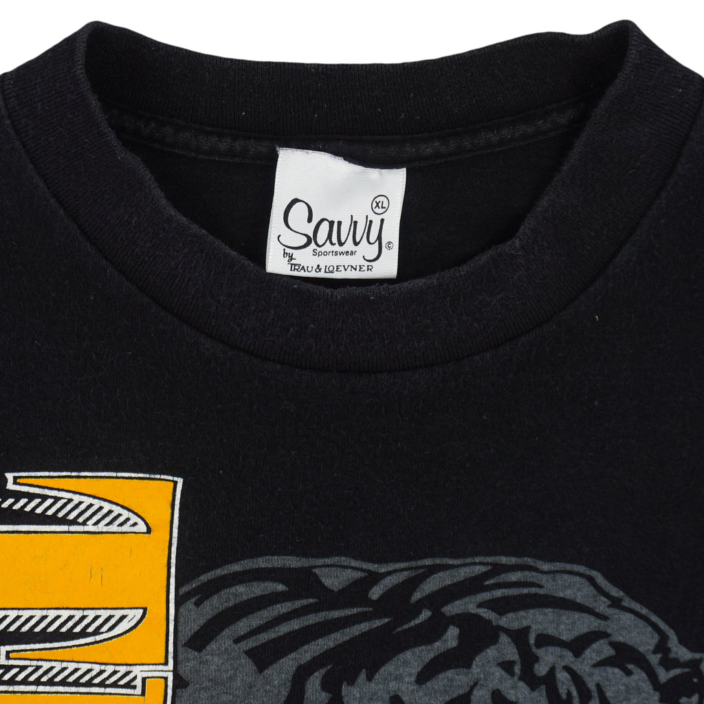 NCAA (Savvy) - Missouri Tigers Big Spell-Out T-Shirt 1990s X-Large Vintage Retro