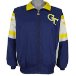 Starter - NCAA Georgia Tech Zip-Up Windbreaker 1990s Medium Vintage Retro