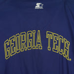Starter - NCAA Georgia Tech Zip-Up Windbreaker 1990s Medium Vintage Retro