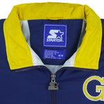 Starter - NCAA Georgia Tech Zip-Up Windbreaker 1990s Medium Vintage Retro
