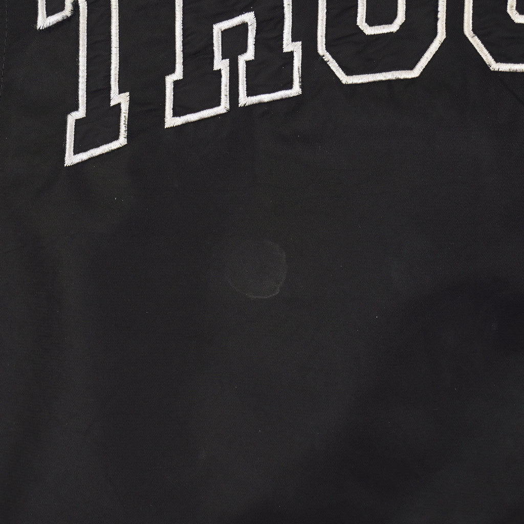 Vintage - Thug Life Button-Up Satin Jacket 1990s Large Vintage Retro